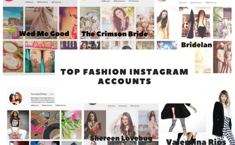 fashion Instagram accounts